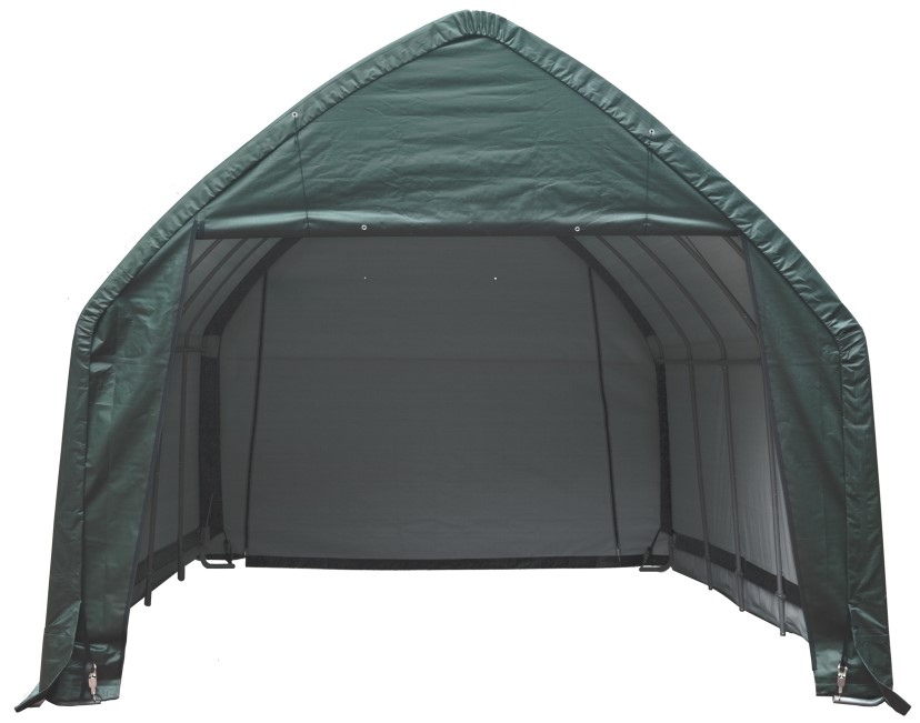 0006341-folien-garage-in-a-box-238-m57235ee66f8c4 ShelterLogic Foliengarage 390x610 cm Studio offen