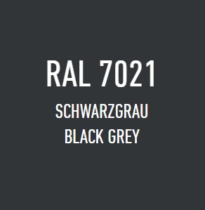 RAL 7021 Schwarzgrau