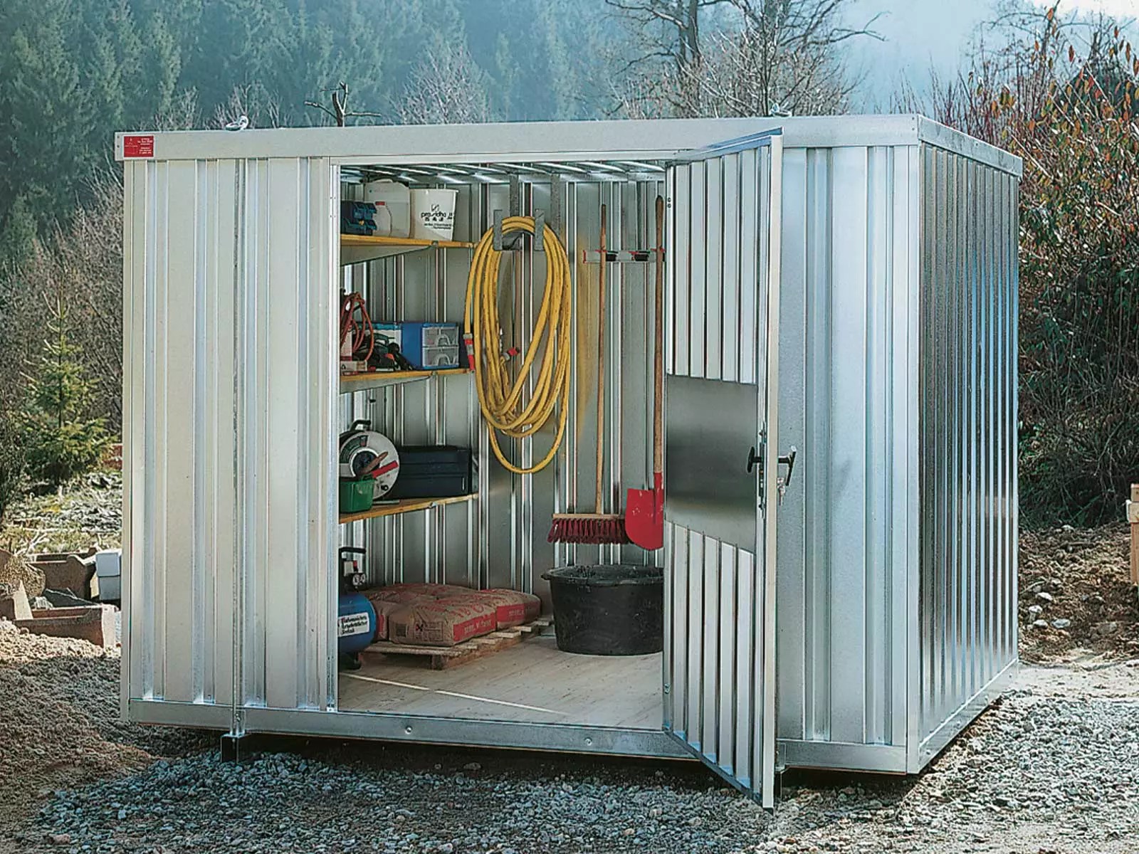 Materialcontainer von Siebau Materialcontainer von Siebau