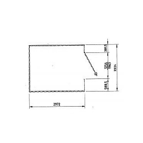 1-flgl. kurze Seite B
