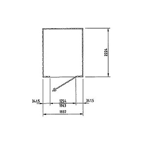1-flgl. kurze Seite C