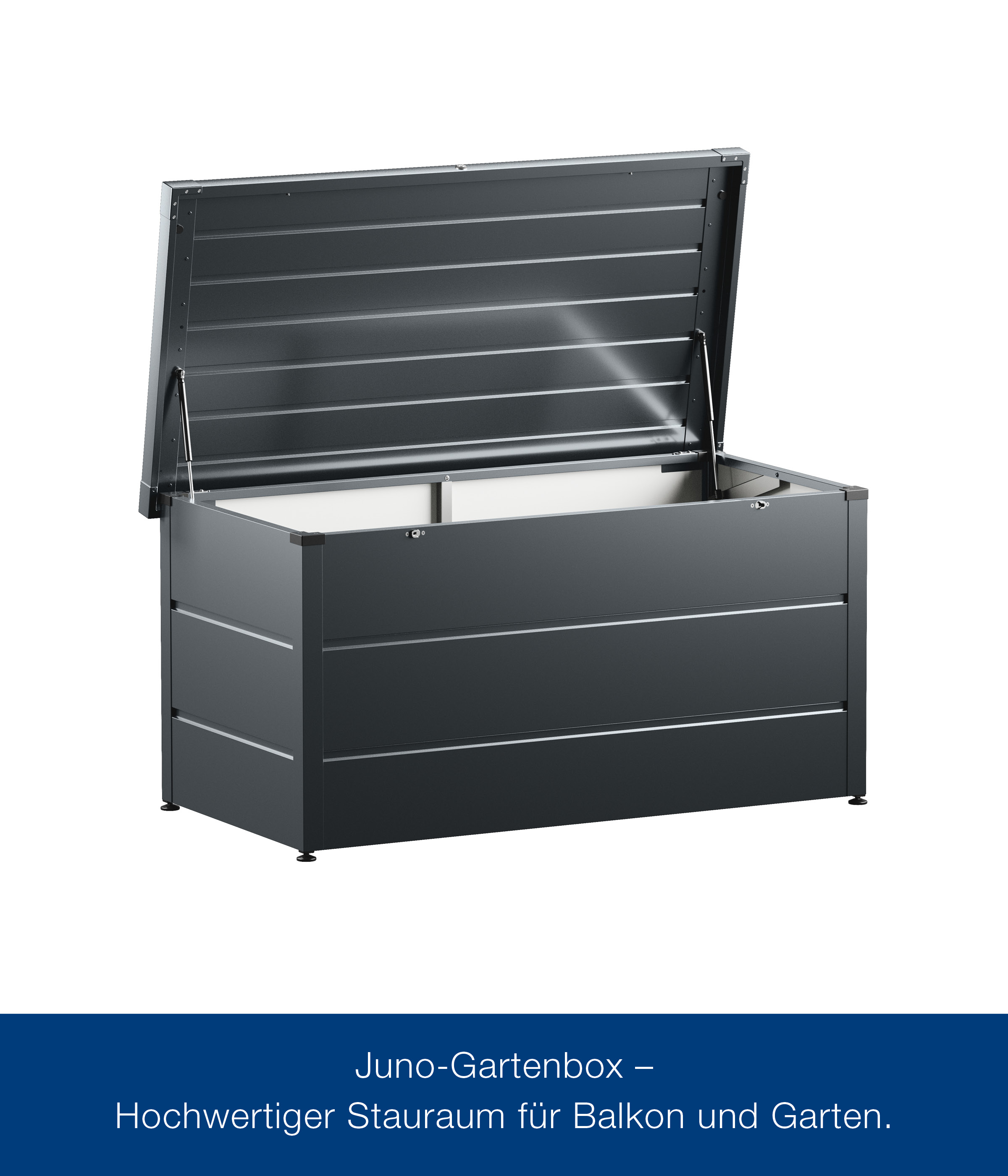 Gartenbox Juno Modern 1320 anthrazitgrau Gartenbox Juno Modern 1320 anthrazitgrau