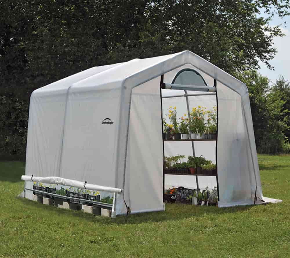 Folien Gewächshaus 300x300