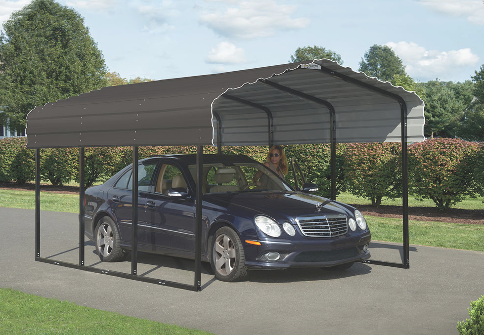 venedi_carports_lifestyle_2 ShelterLogic Stahlcarport Venedig