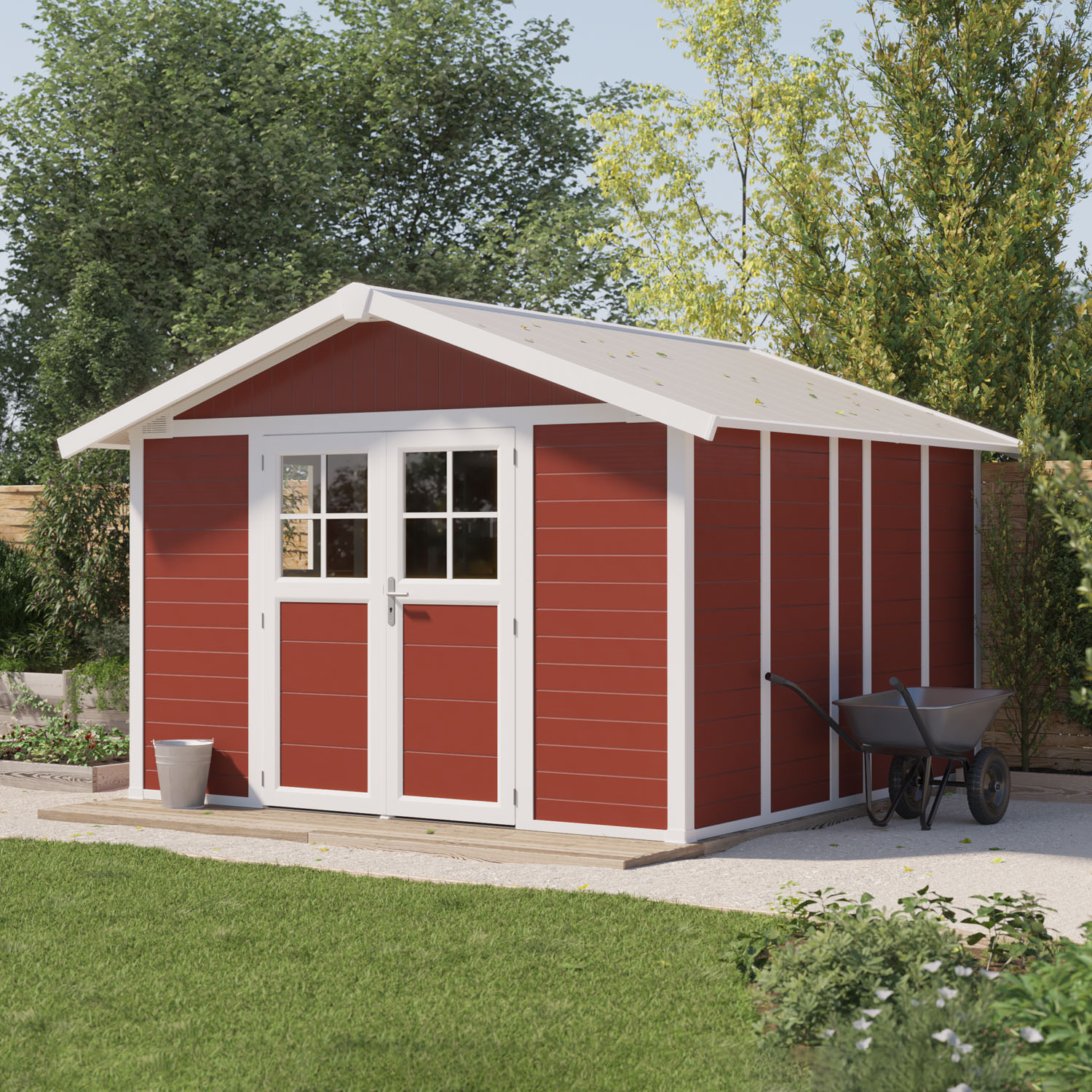 Grosfillex DECO H11 rot-weiß Grosfillex DECO H11 rot-weiß