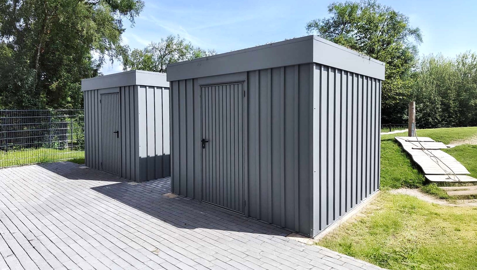 Gerätehaus aus Metall Siebau MZH Siebau MZH Gerätehaus aus Metall