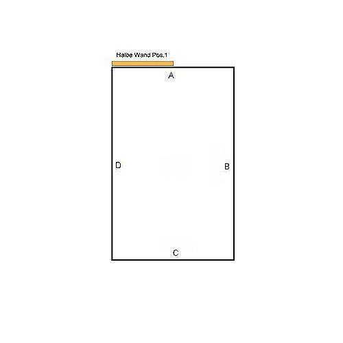 Halbe Wand Pos 1