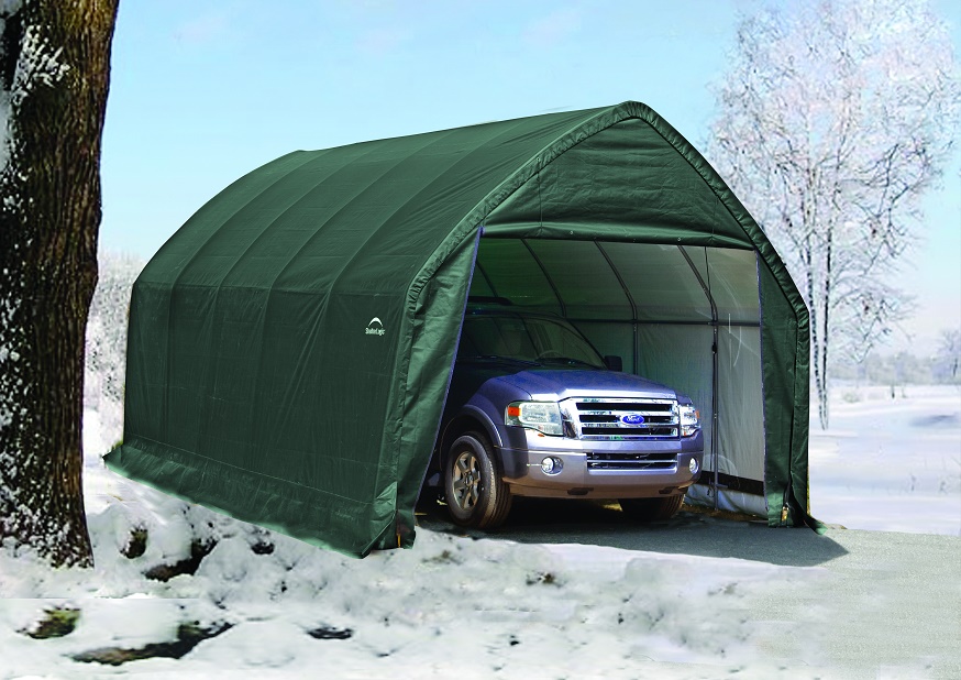 0006346-folien-garage-in-a-box-238-m ShelterLogic Foliengarage 390x610 cm Winter