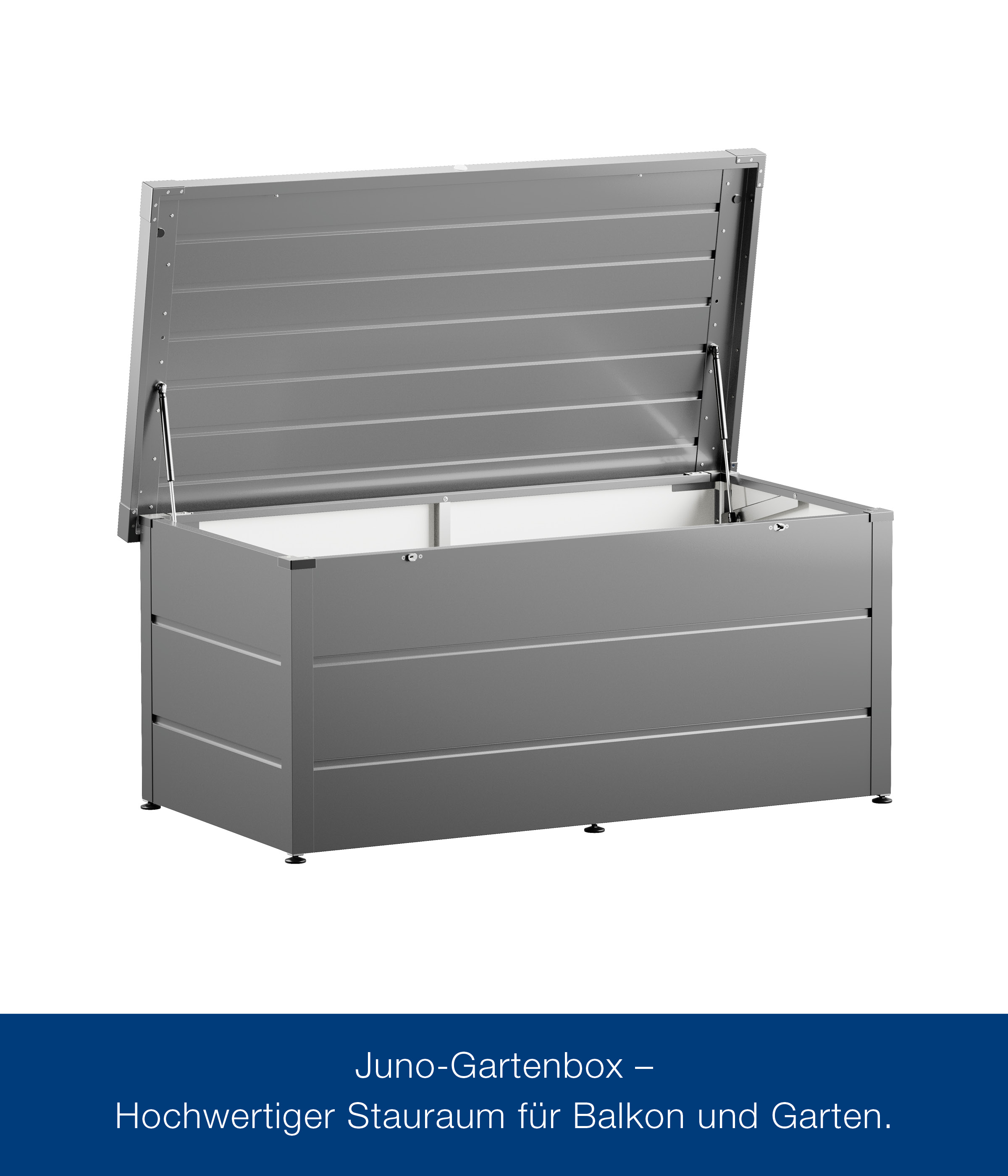 Gartenbox Juno Modern 1620 graualuminium 