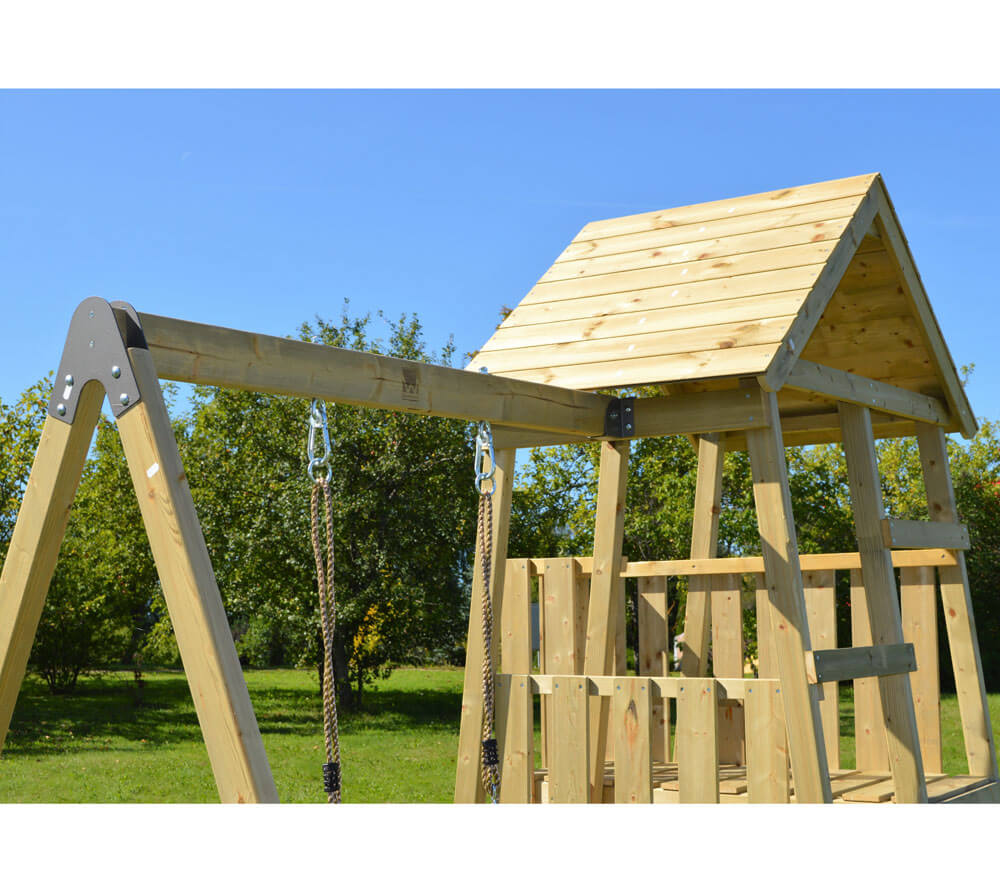 Wendi Toys Spielturm Gorilla Stelzenhaus Kletterturm FSC-zertifiziertes Holz