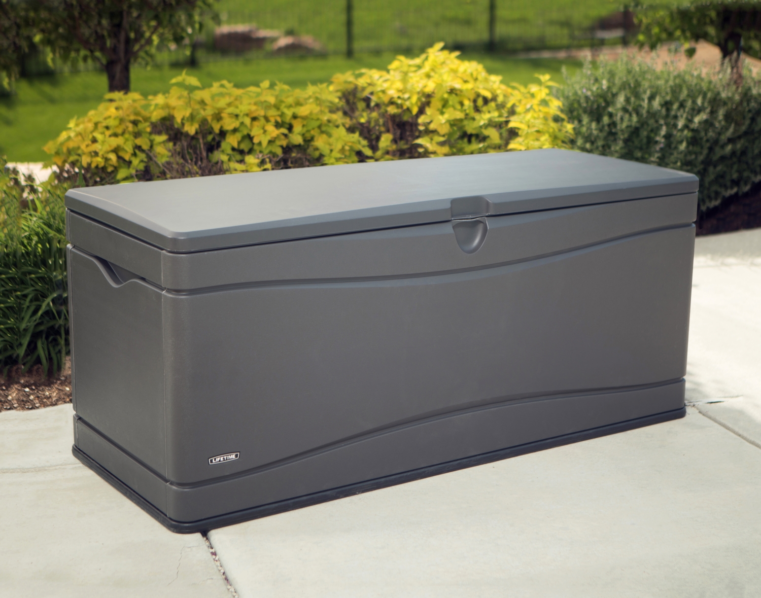 Lifetime Gartenbox Kissenbox XXL 495 carbongrau Garten