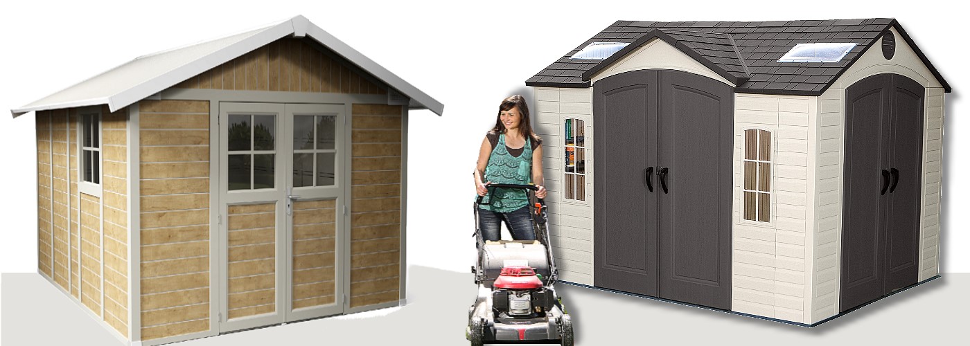 Gartenhaus aus Kunststoff bei HWG-Tec - für jeden Bedarf!