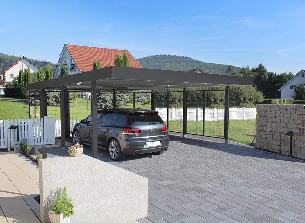 Siebau Carport Wandelement Maschengitter verzinkt