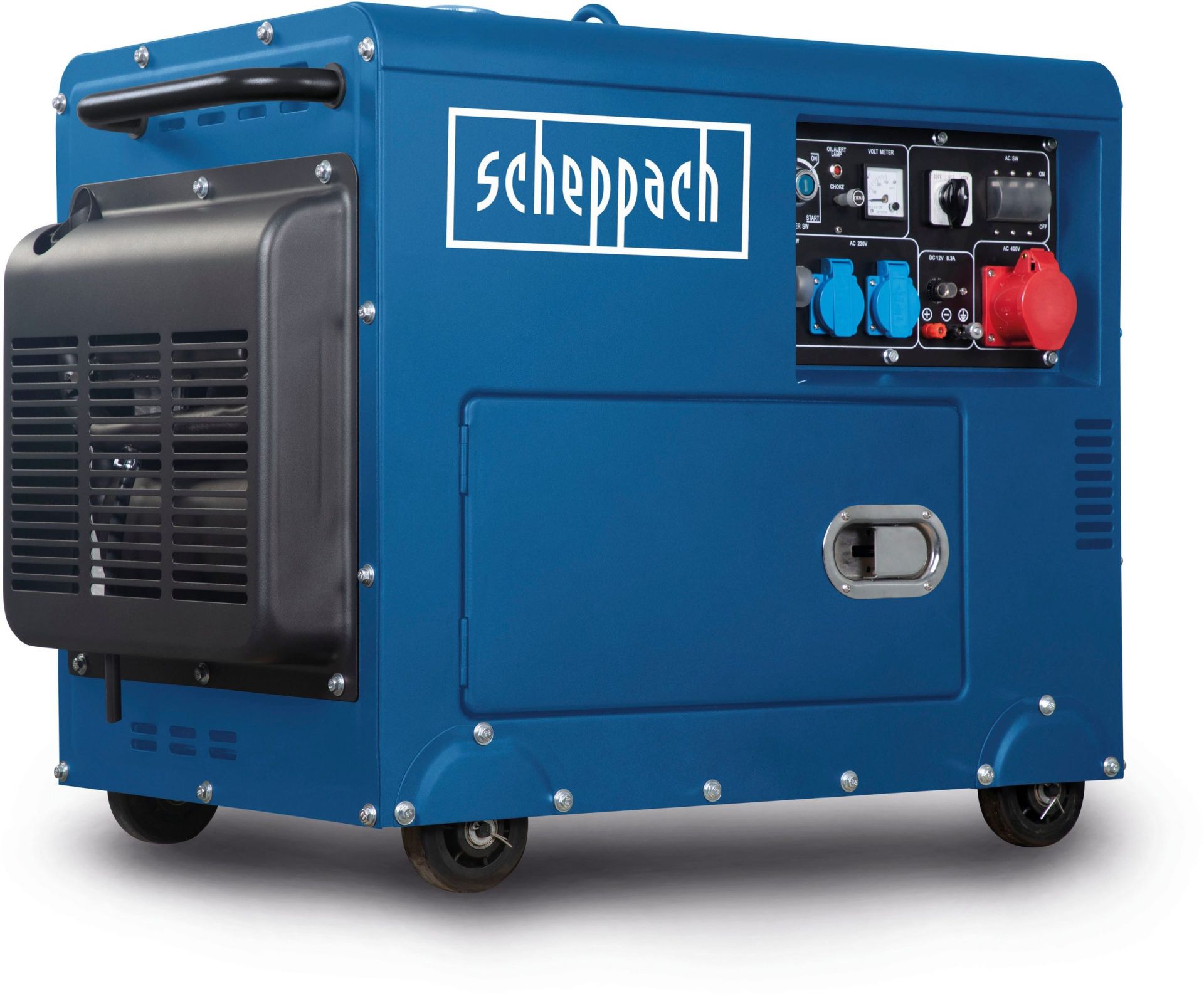 Diesel-Stromgenerator Elektrostart Scheppach